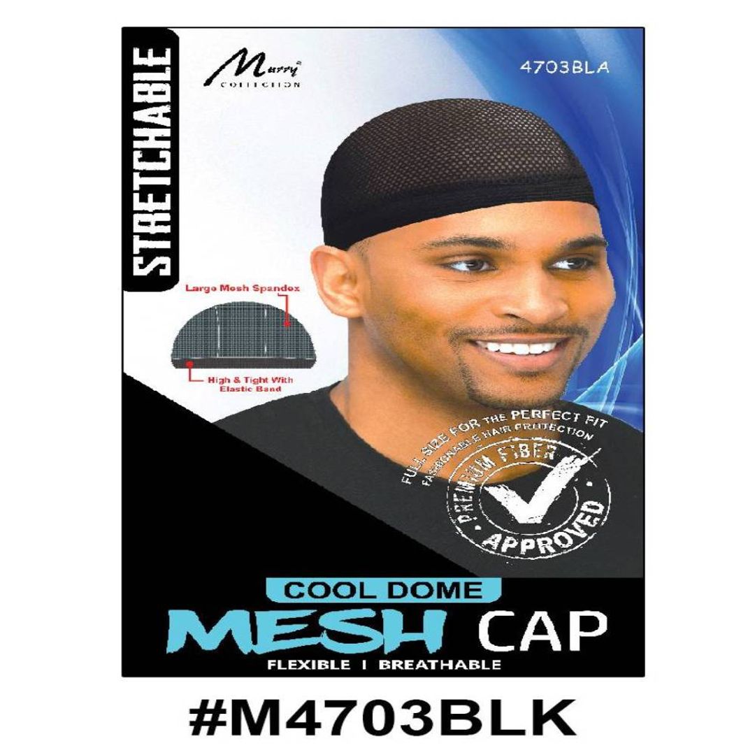 Murry Mesh Cap Black - M4703blk