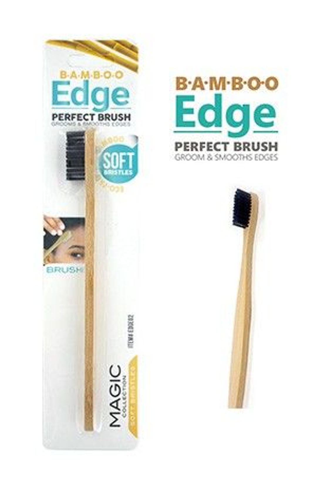 Magic Collection Bamboo Edge Perfect Soft Brush - Edge02jar