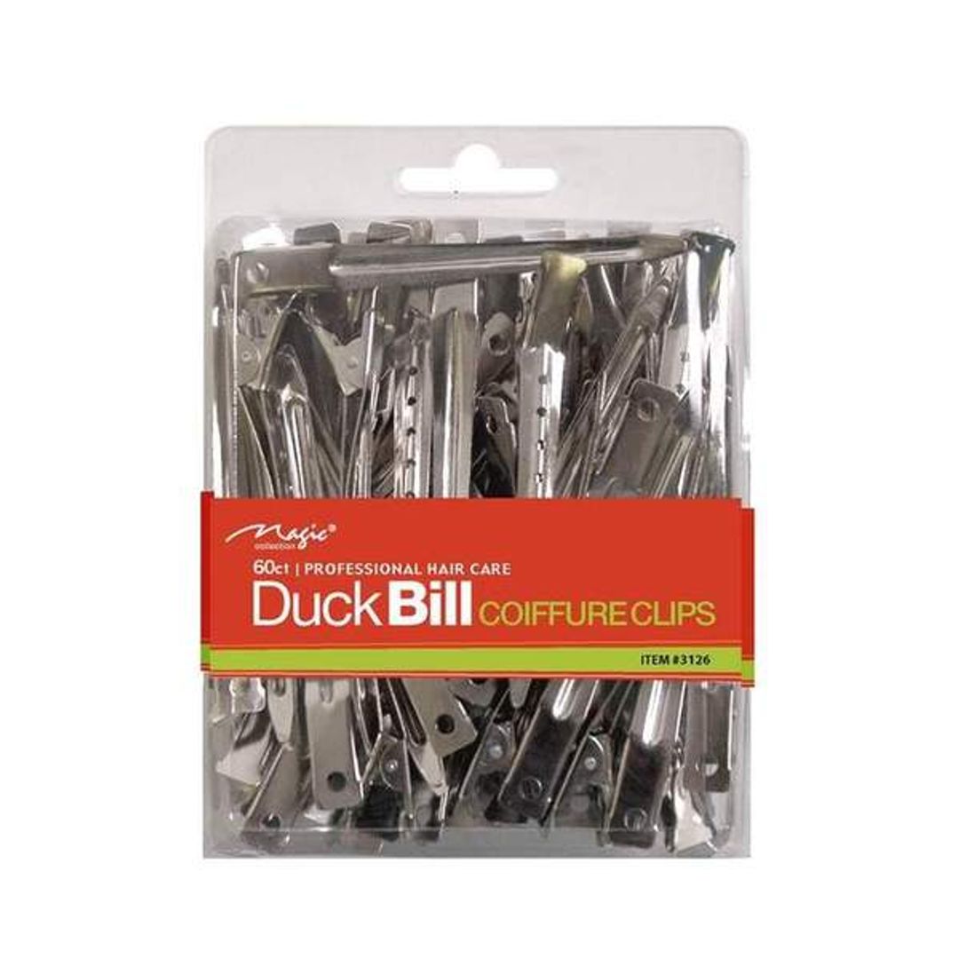 Magic Collection 60 Duck Bill Coiffure Clips - 3126