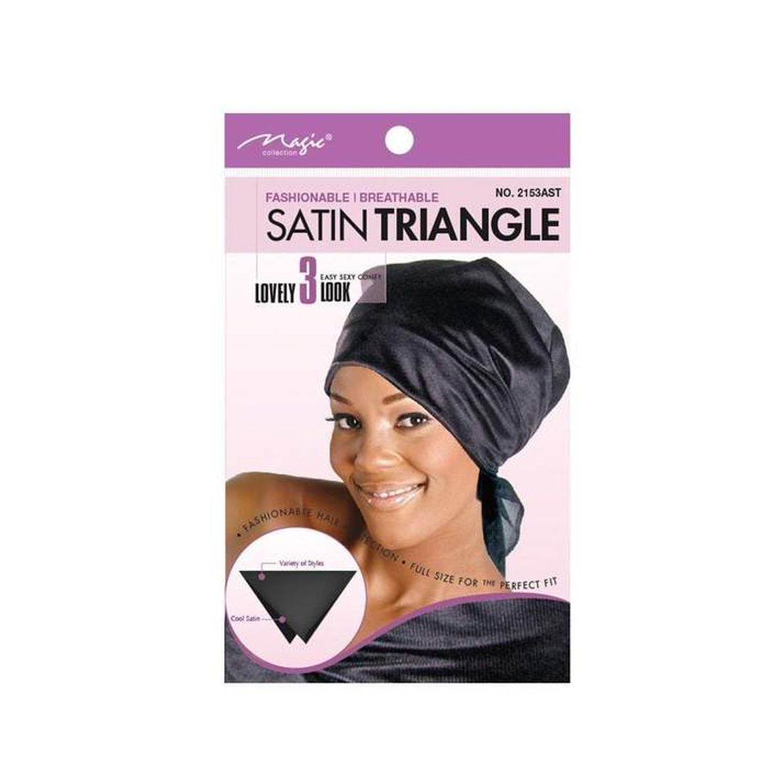 Magic Collection Satin Triangle Assorted Color - 2153ast - Assorted Colors