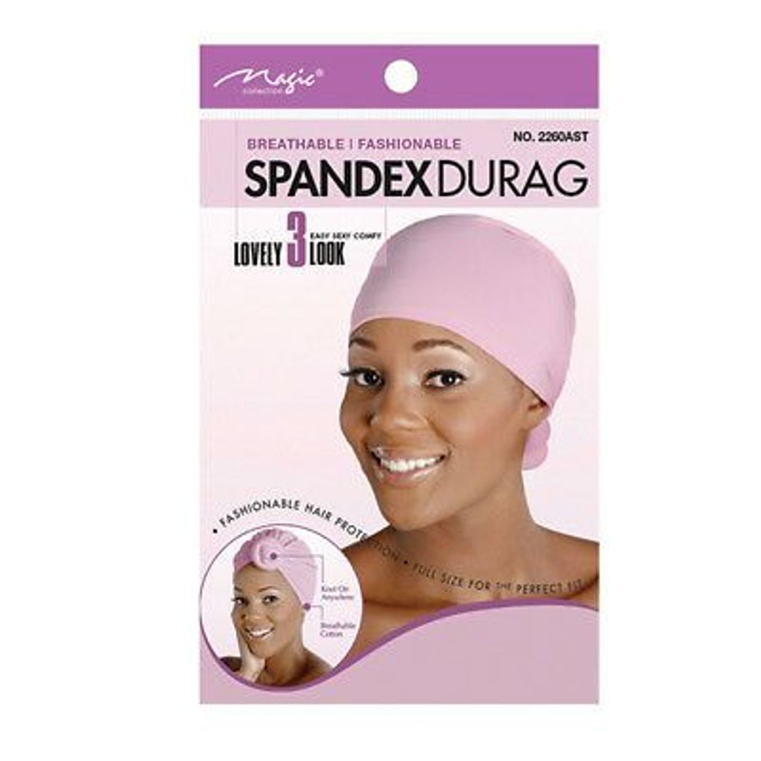 Magic Collection Spandex Durag Assorted Color - 2260ast - Assorted Colors