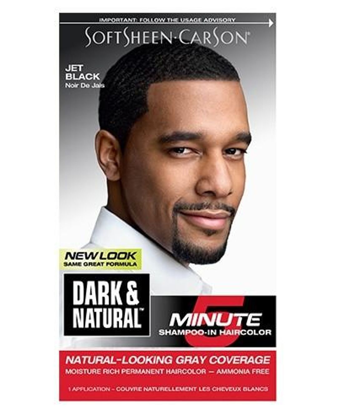 Magic Dark & Natural Permanent Men's Hair Color - Jet Black