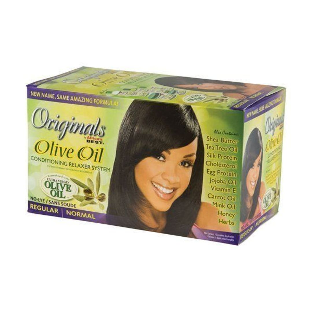 Original Africa's Best Olive Oil Conditioning Relaxer System - Regular