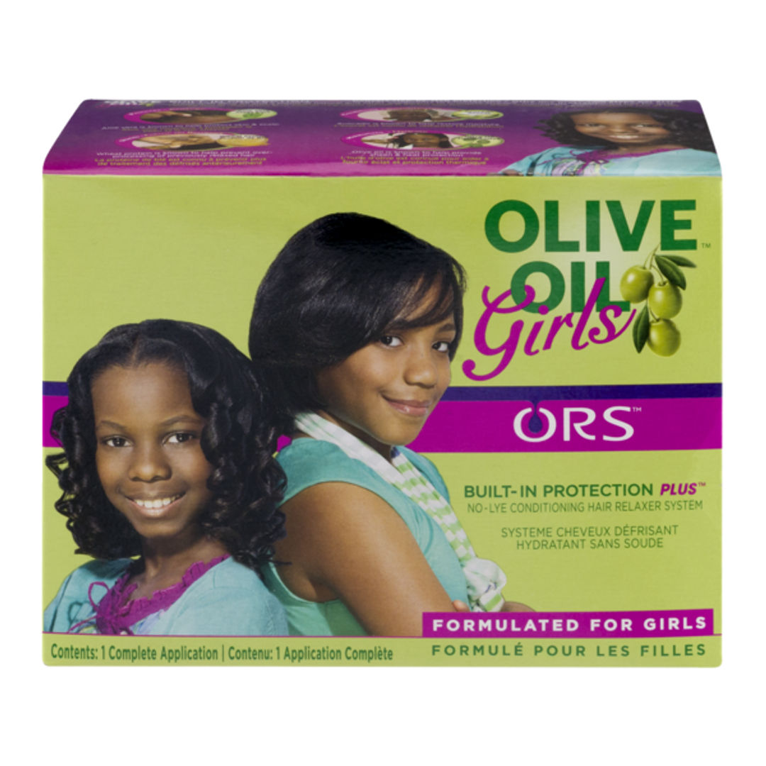 ORS Olive Oil Girls Built-in Protection Plus Conditioning No-lye Crème Relaxer - 1app