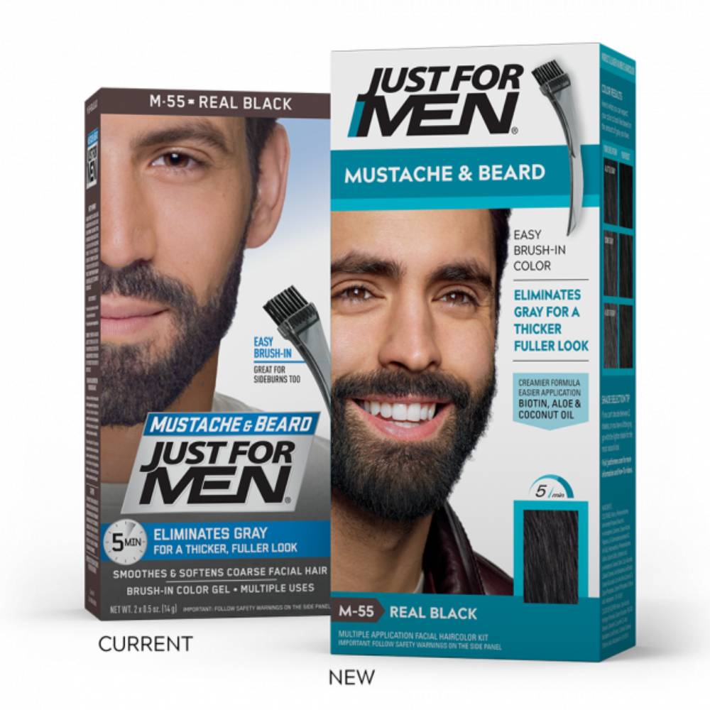 Just For Men Moustache & Beard Color - Real Black