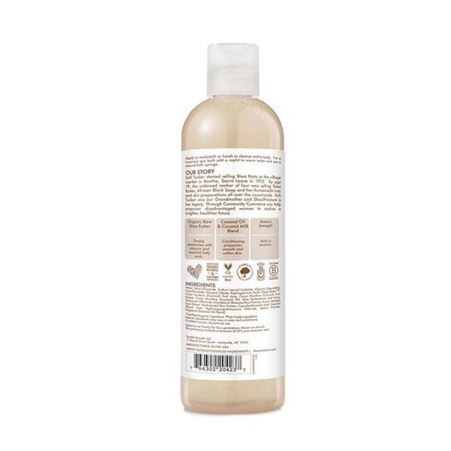 Shea Moisture 100% Virgin Coconut Oil Daily Hydration Body Wash 13oz ...