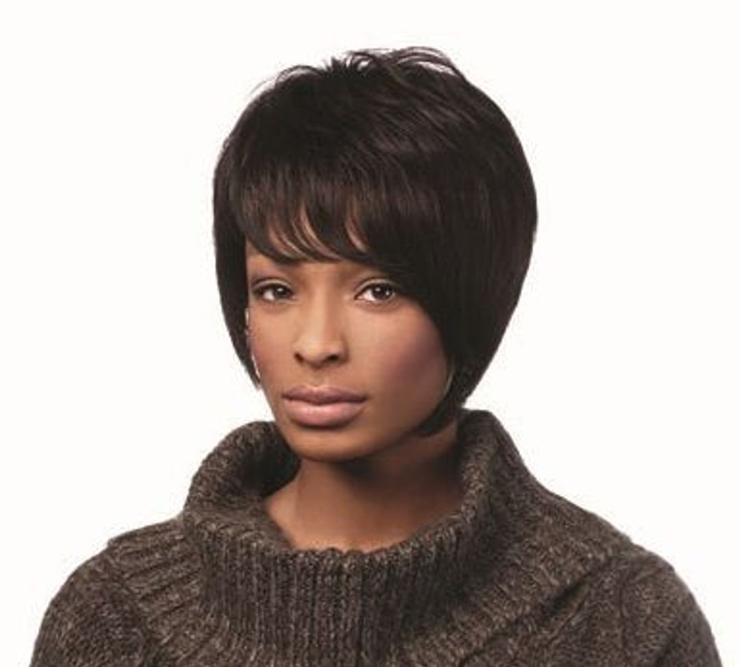 Sleek 100% Human Hair Wig Renee - Jet Black