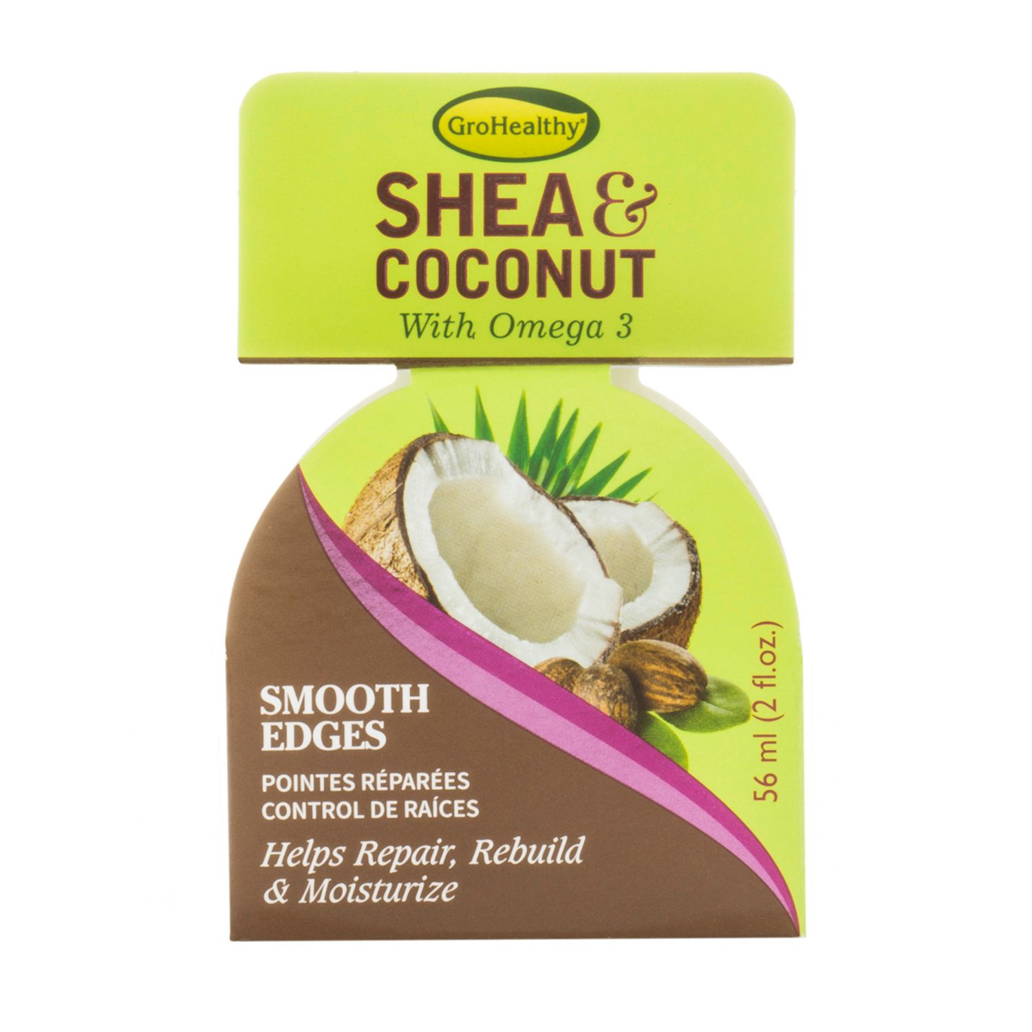 Sofn'Free GroHealthy Shea & Coconut Smooth Edges - 2oz