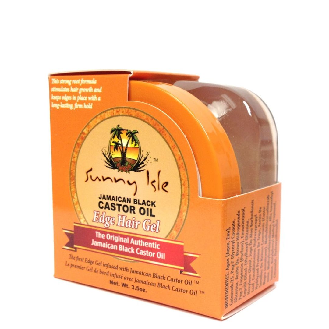 Sunny Isle Jamaican Black Castor Oil Edge Hair Gel - 3.5oz
