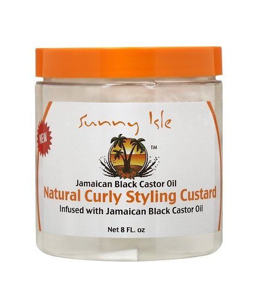Sunny Isle Jamaican Black Castor Oil Natural Curly Styling Custard - 8oz