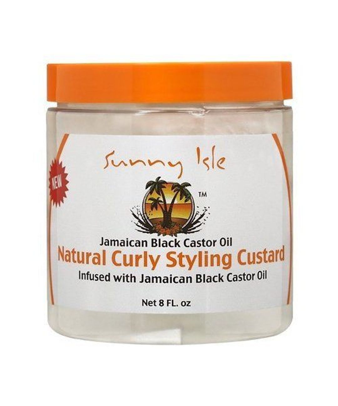 Sunny Isle Jamaican Black Castor Oil Natural Curly Styling Custard - 8oz
