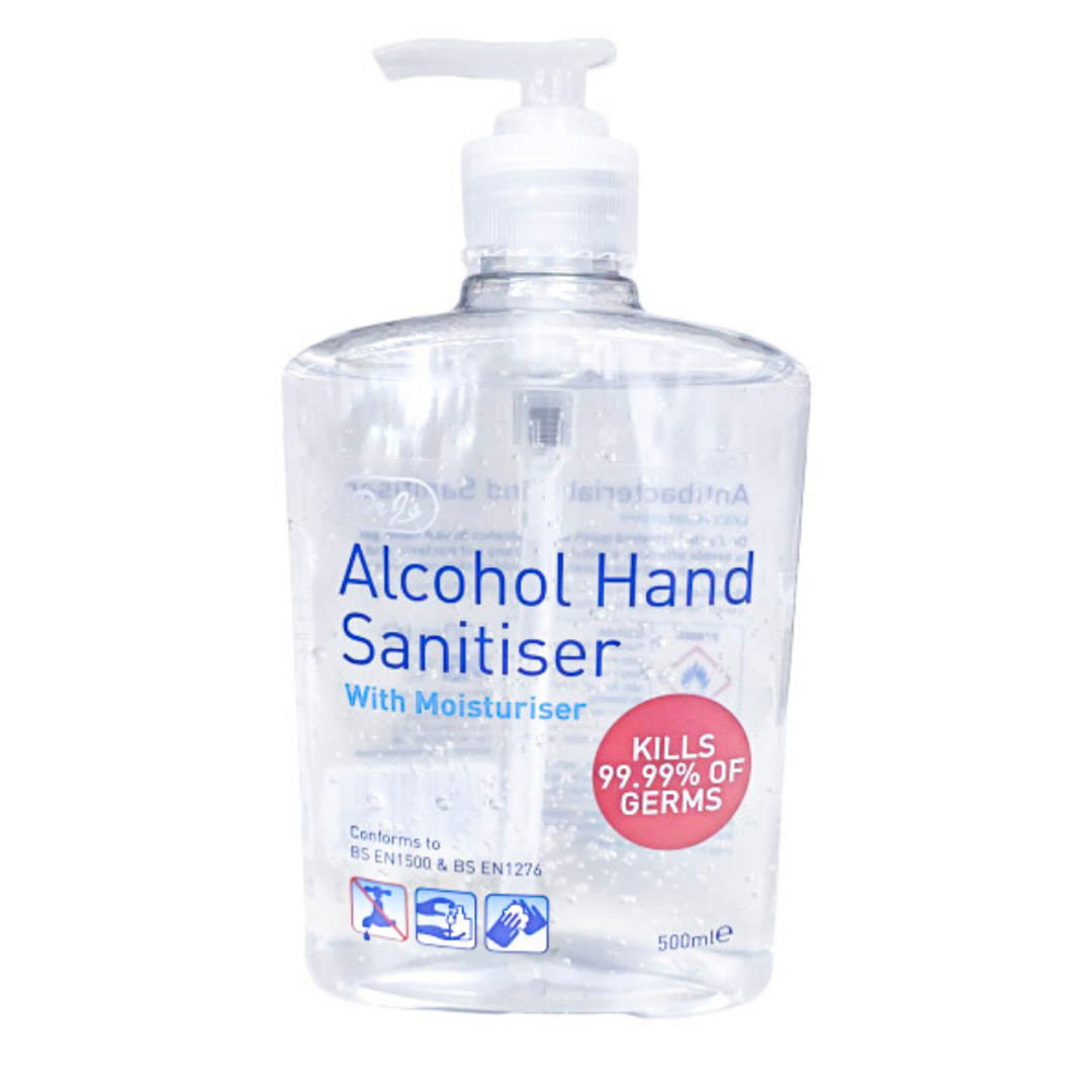 Hand Sanitizer Alcohol With Moisturiser - 500ml
