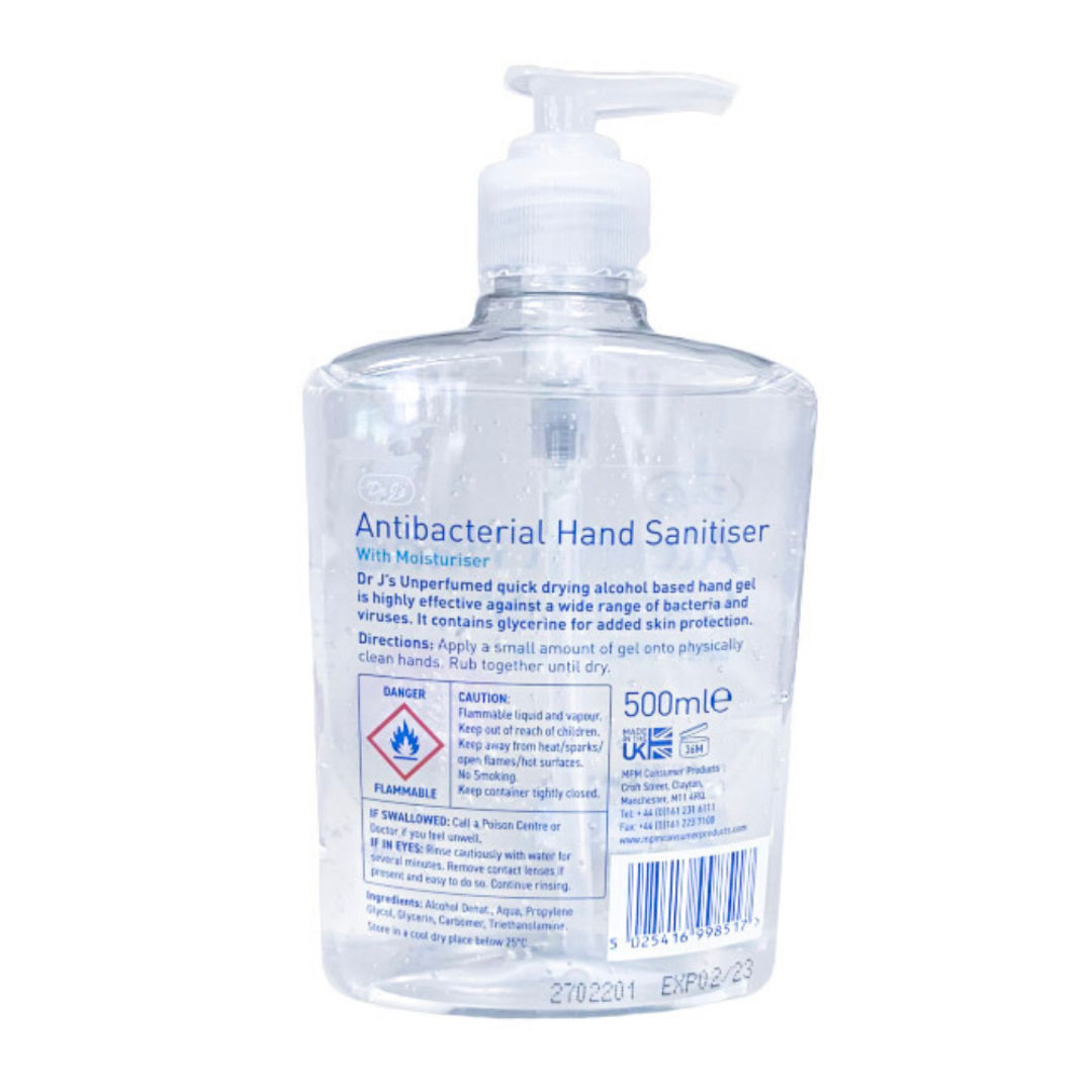 Hand Sanitizer Alcohol With Moisturiser - 500ml